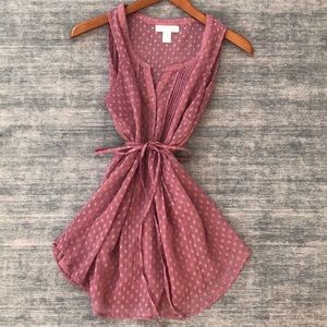 Motherhood maternity tank with attached camisole